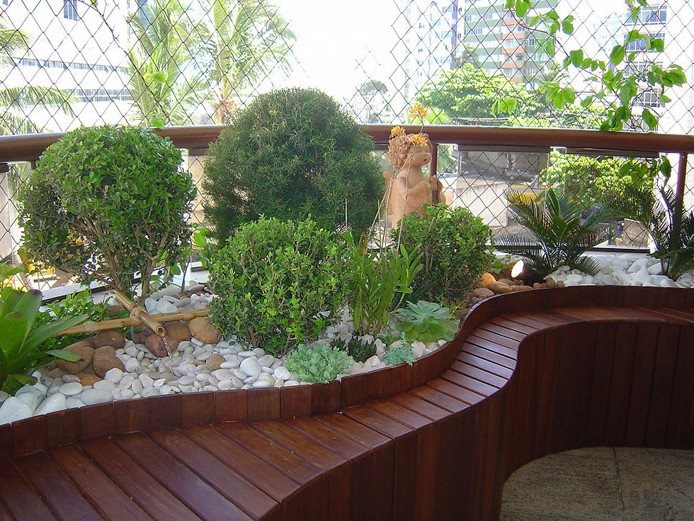JARDIM NA VARANDA