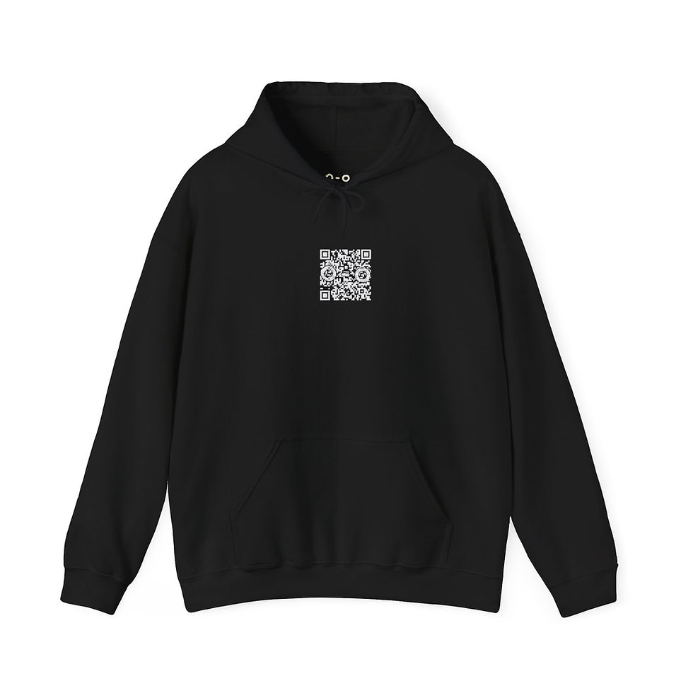 Thumbnail: devon? embroidered qr hoodie