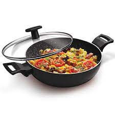 Granito Induction Kadhai With Lid - 22cm