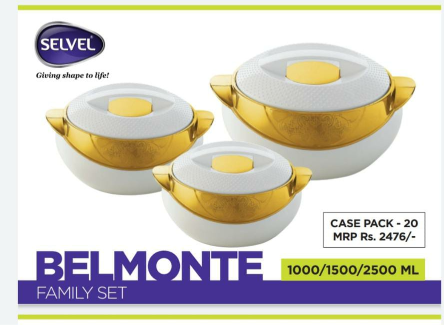 Belmonte Casserole Set Of 3