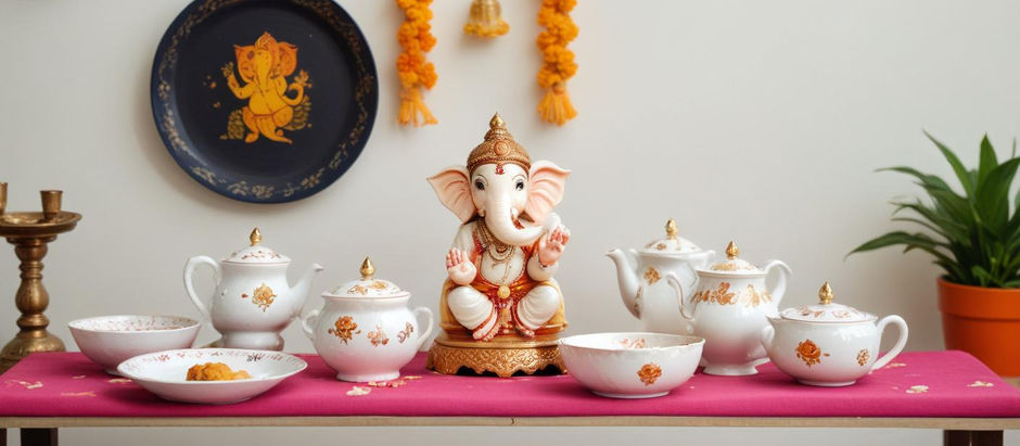 Gift Like a Pro: Perfect Ganesh Chaturthi Crockery Gift Items