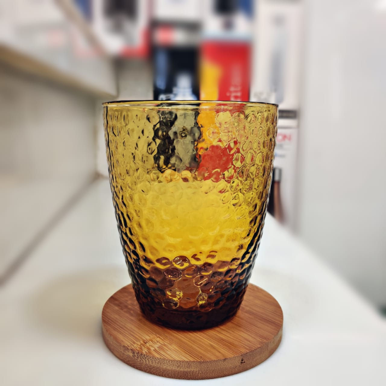 Amber - 6pcs glass set