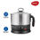 Thumbnail: Pigeon by Stovekraft Kessel 1.2-Litre Multi-Purpose Kettle (Silver) 600W, Black