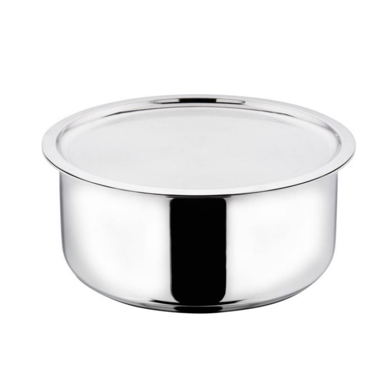 Stainless Steel Tope With Lid 18cm