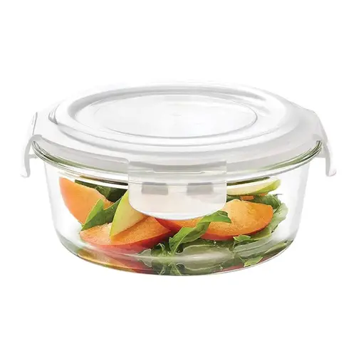 Borosil Klip n Store Round Glass Container