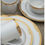 Thumbnail: Ivory Gold 33pcs dinner set