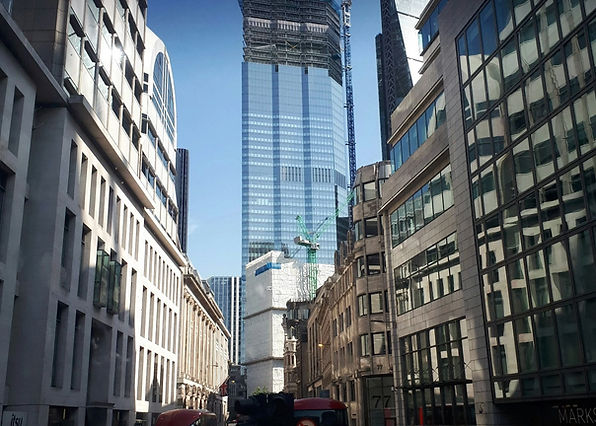lonon office blocks and buildings