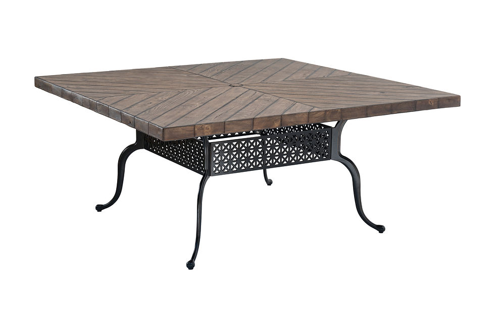 64" Sq Dining Table