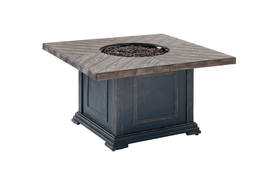 Tazza 42" Sq Gas Fire Pit
