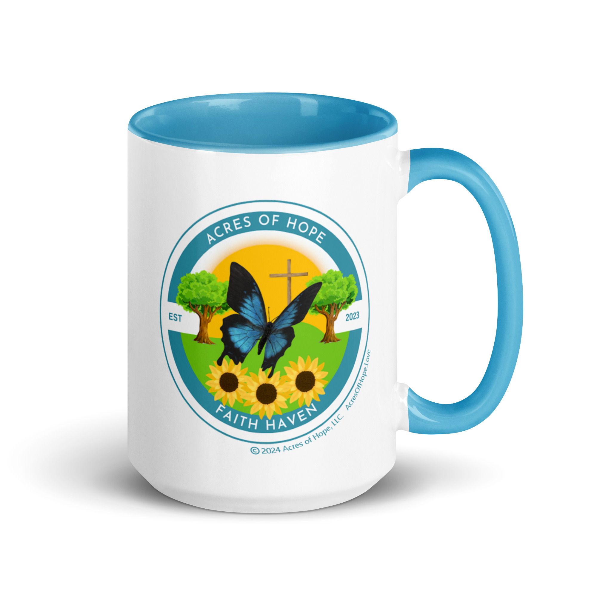 Acres of Hope Logo Mug with Color Inside