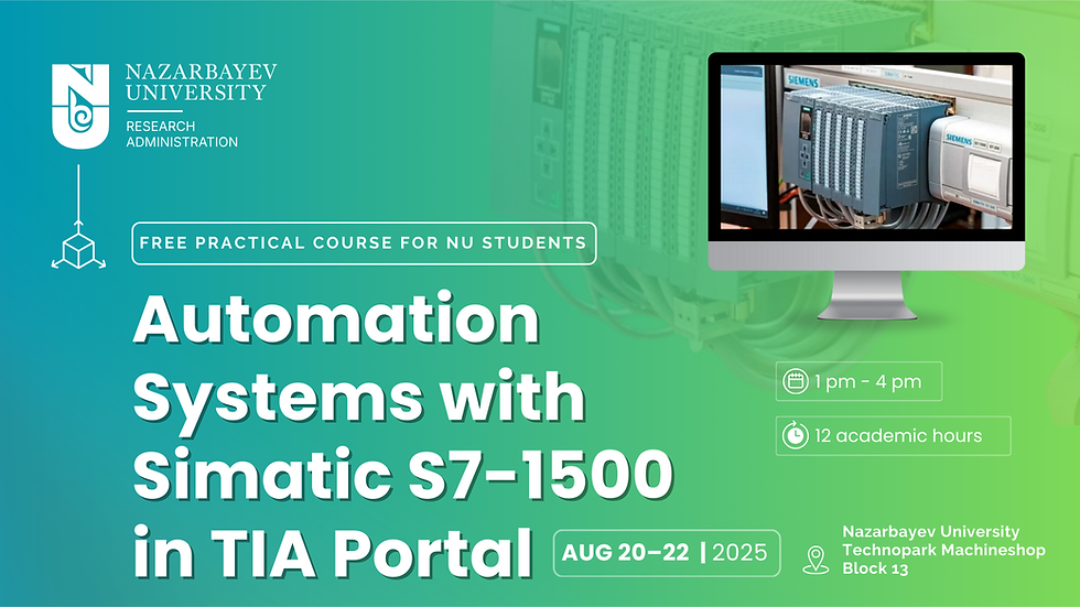 Free Practical Course: Automation Systems with SIMATIC S7-1500 in TIA Portal