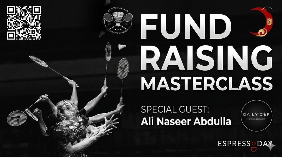 Badminton Fundraising Masterclass