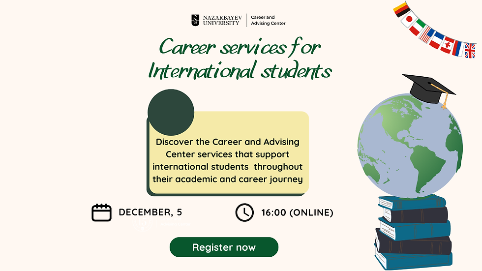 Career services for International Students