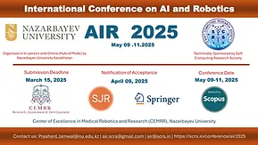 International Conference on AI and Robotics (AIR)