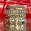 Thumbnail: Gold Crystal Bracelet Stack in front of red car