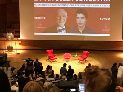 Conferenza 20 giugno 2019
La via della longevità?
prof Franco Berrino
prof Valter Longo