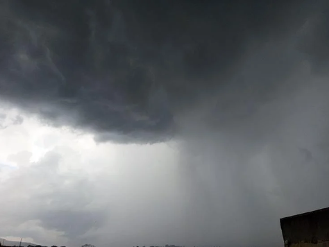 Risco de temporal no final de semana no Carmo