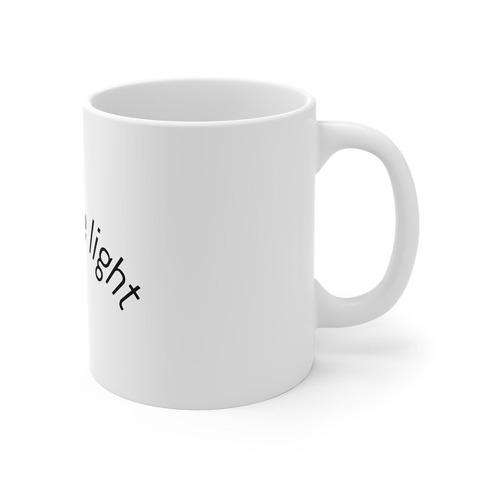 Thumbnail: Inspirational Coffee Mug - "I am the light" - Motivational Gift for Friends