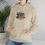Thumbnail: Hooded Sweatshirt - Retro Vibe Happy Little Chakras Design by Ashley