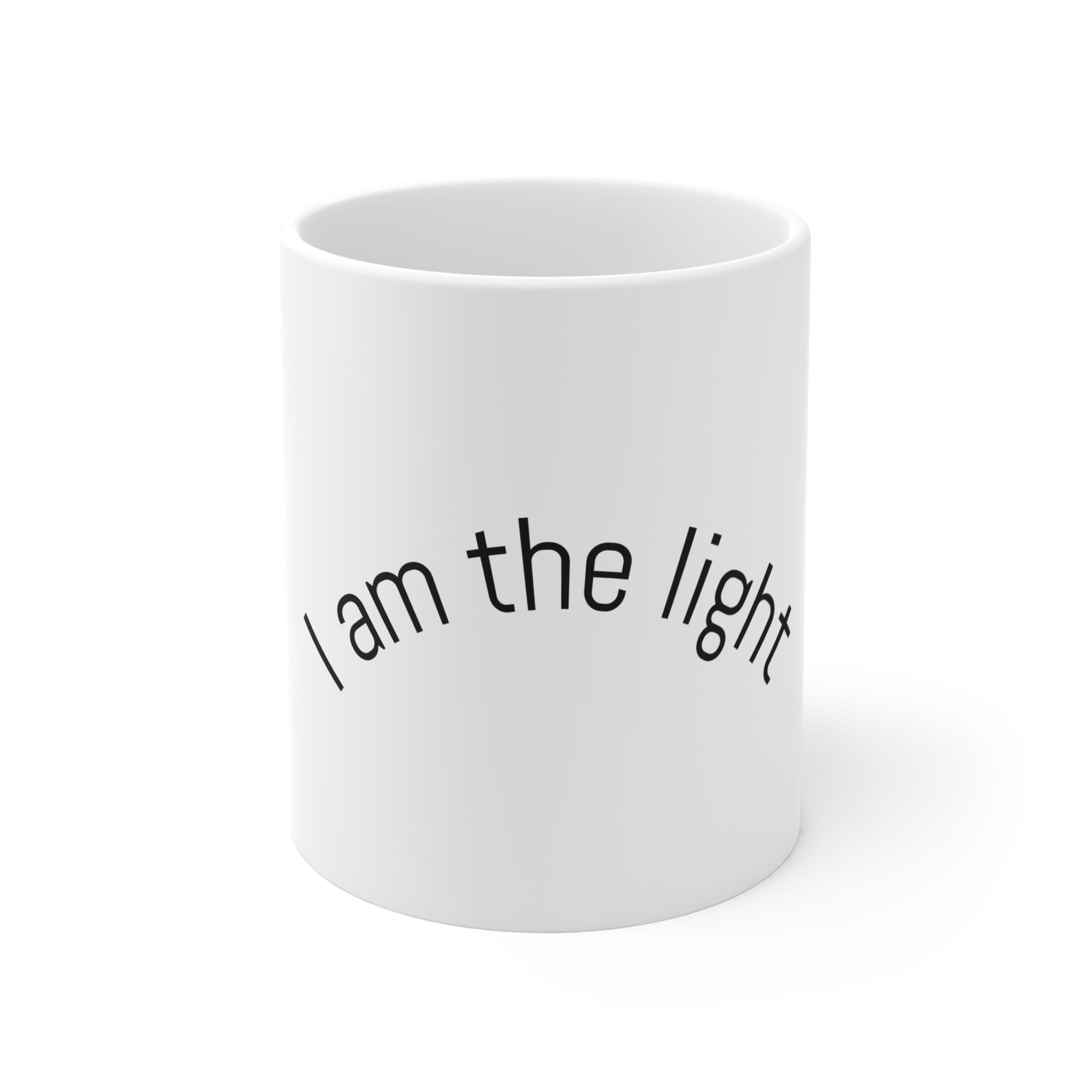 Inspirational Coffee Mug - "I am the light" - Motivational Gift for Friends