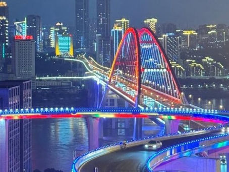 Chongqing Cyber Punk 3D city