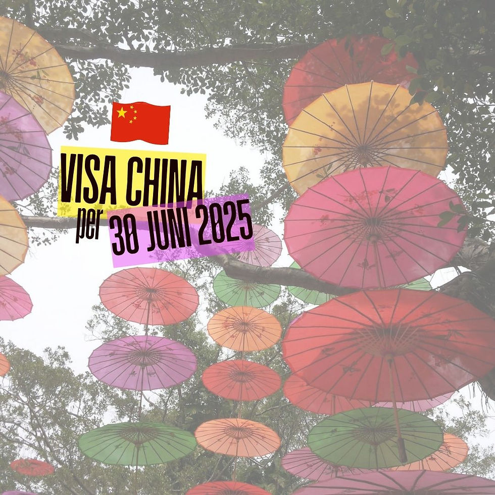 Bikin Visa China Per 30 Juni 2025