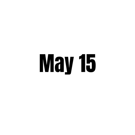 May 15