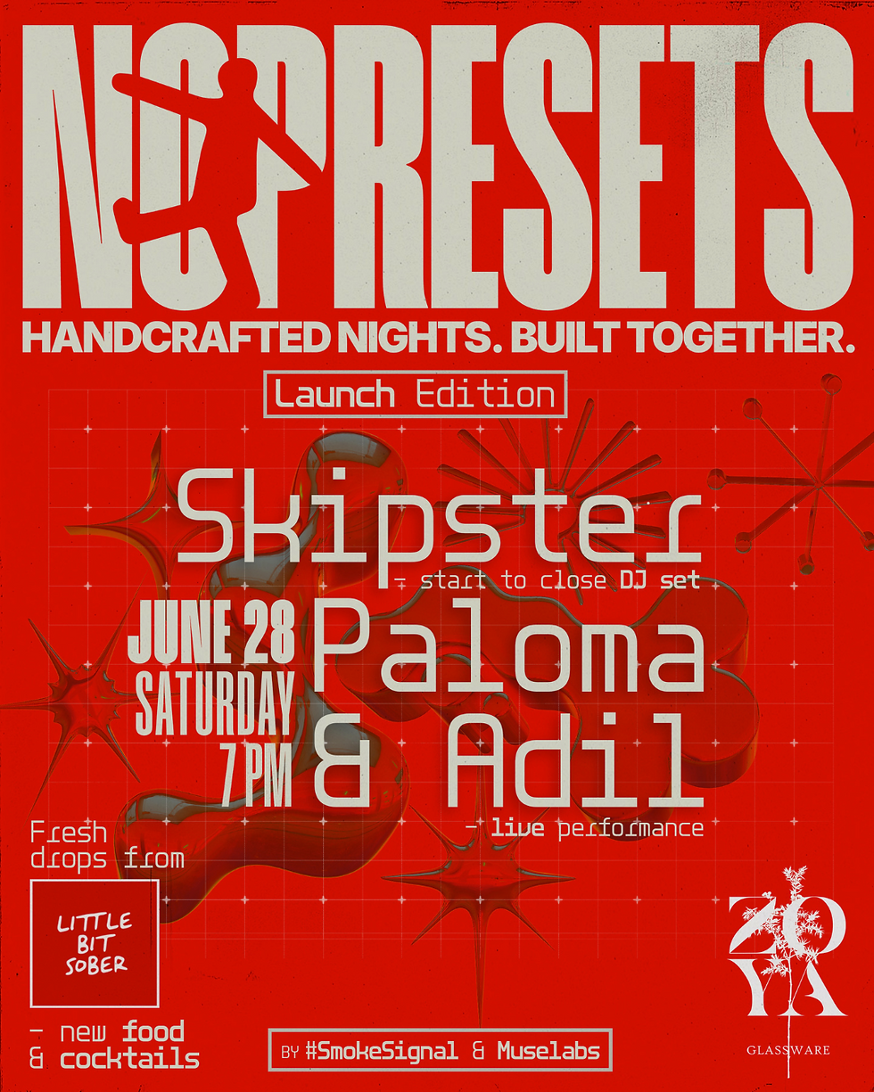 No Presets Launch Edit with Skipster + Paloma & Adil