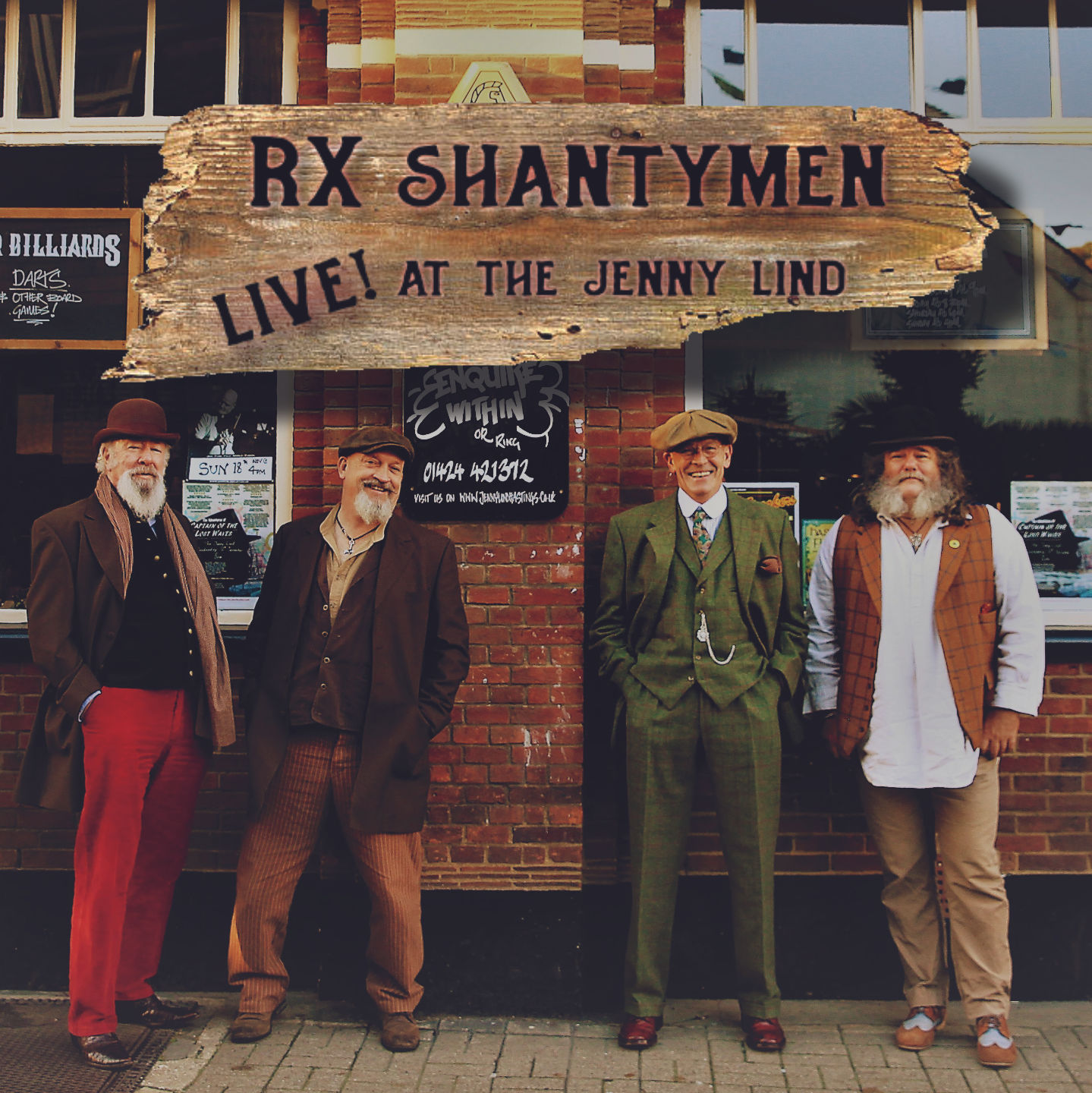 RX Shantymen - Live at the Jenny Lind CD