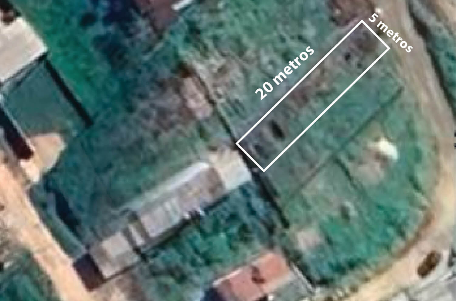 Terreno 100 m² (5 x 20), Sertão da Quina