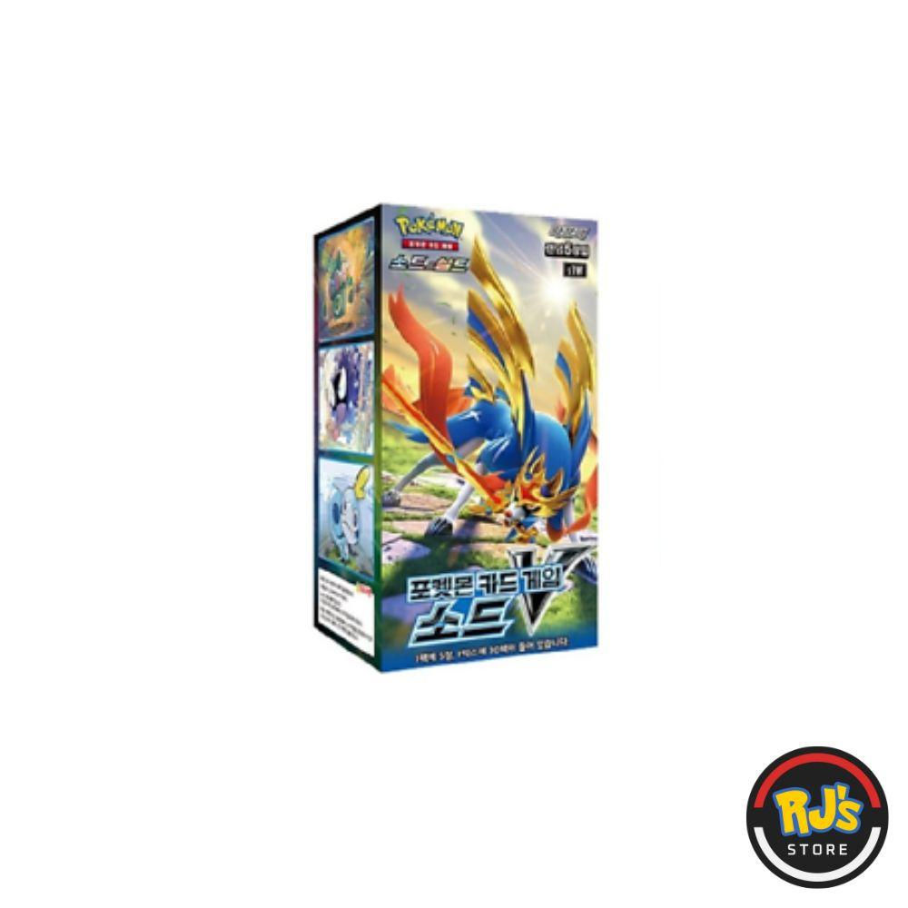 Pokemon Sword V s1W Korean Booster Box