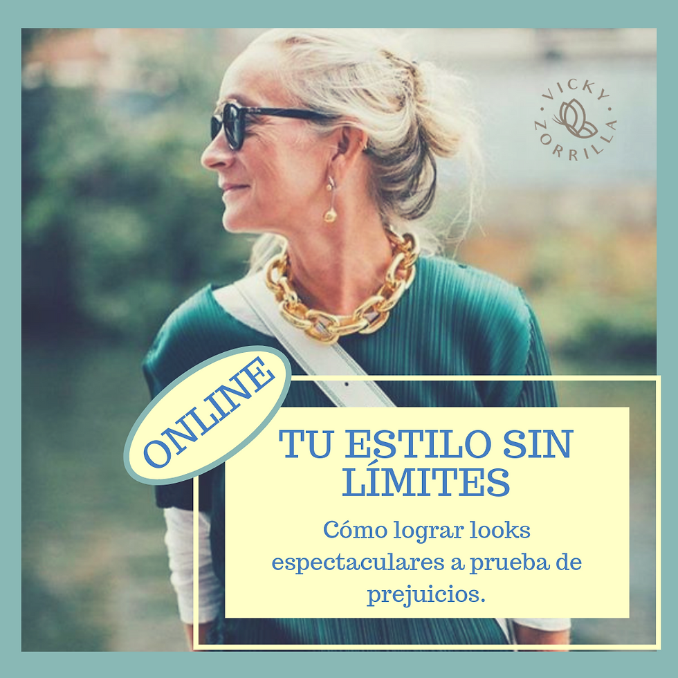 Taller "Tu estilo sin límites" - ONLINE JUEVES 22/8