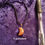 Thumbnail: Gemstone crescent moon necklace please click on image for more choices