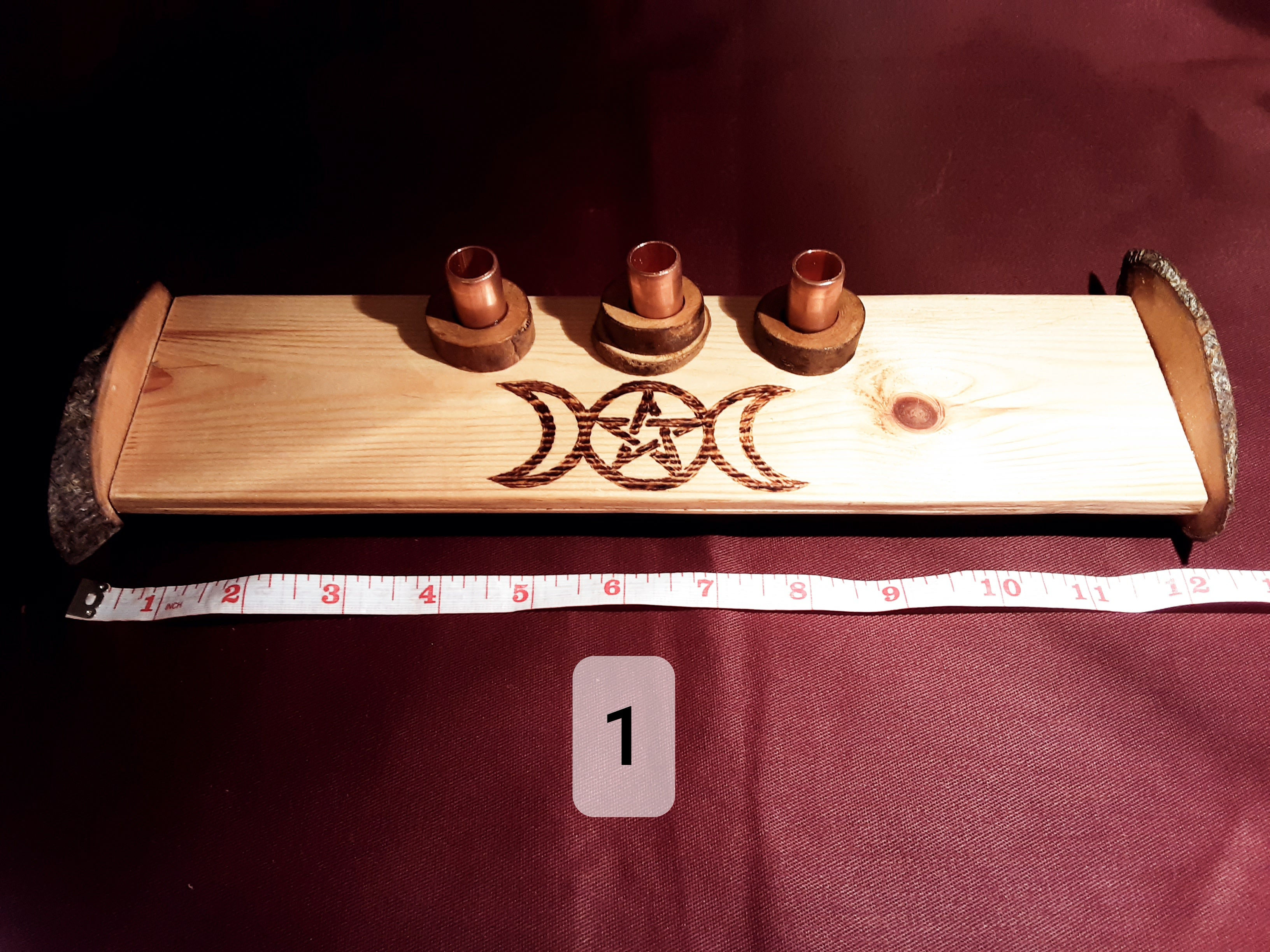 Altar shelf with candle holder please click on image for more choices