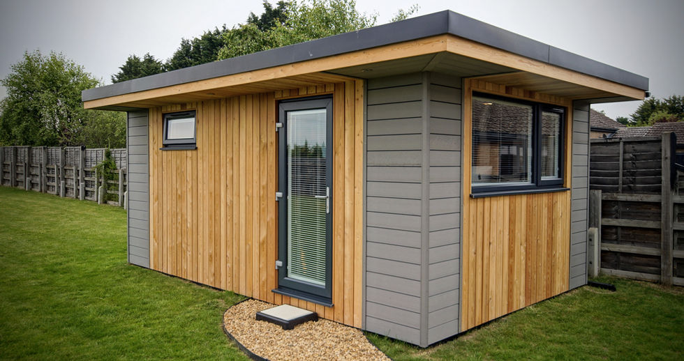 Garden office and cinema room in Witchford, Cambridgshire