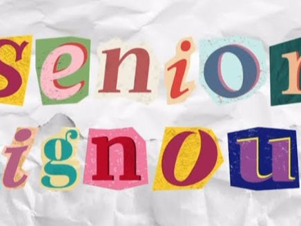 Senior Sign Out
