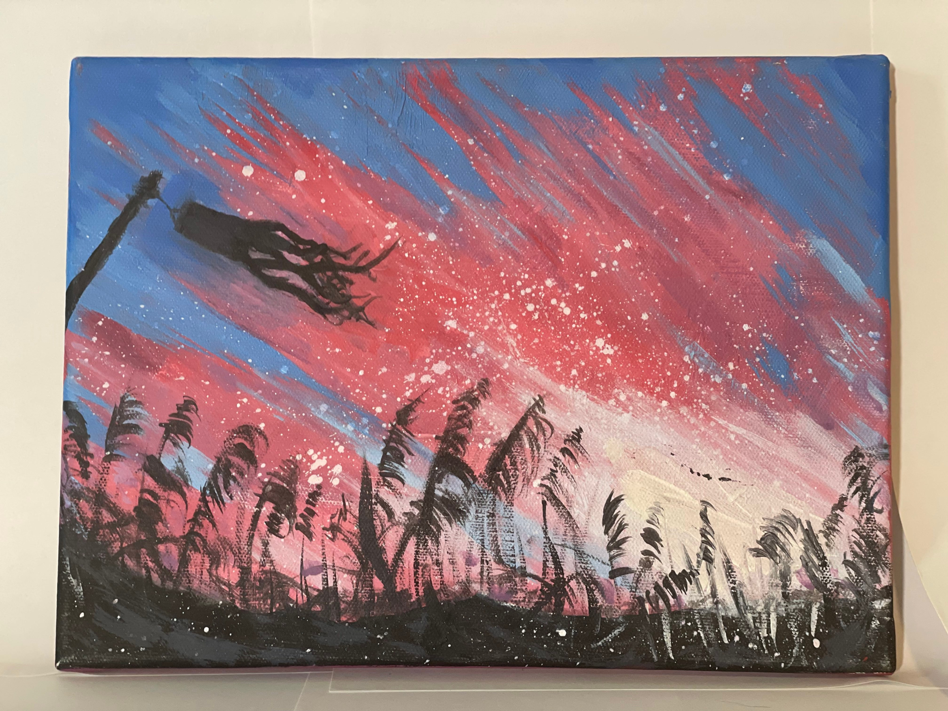 Wraith at Dusk 12x9