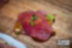CARPACCIO DE ATÚN ROJO