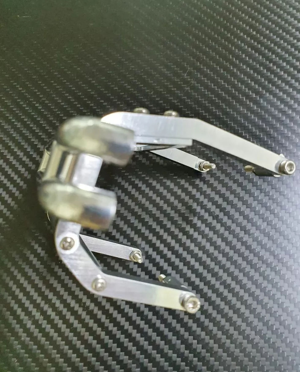 Miniaturbild: Tamiya bullhead Clod buster Monster Truck alloy Bumper with servo mount