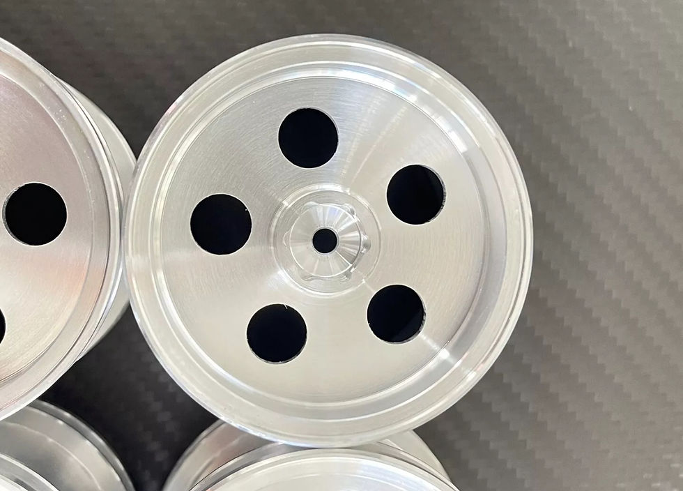 Thumbnail: Tamiya blackfoot monster beetle Truck alloy  Wheel set  A type