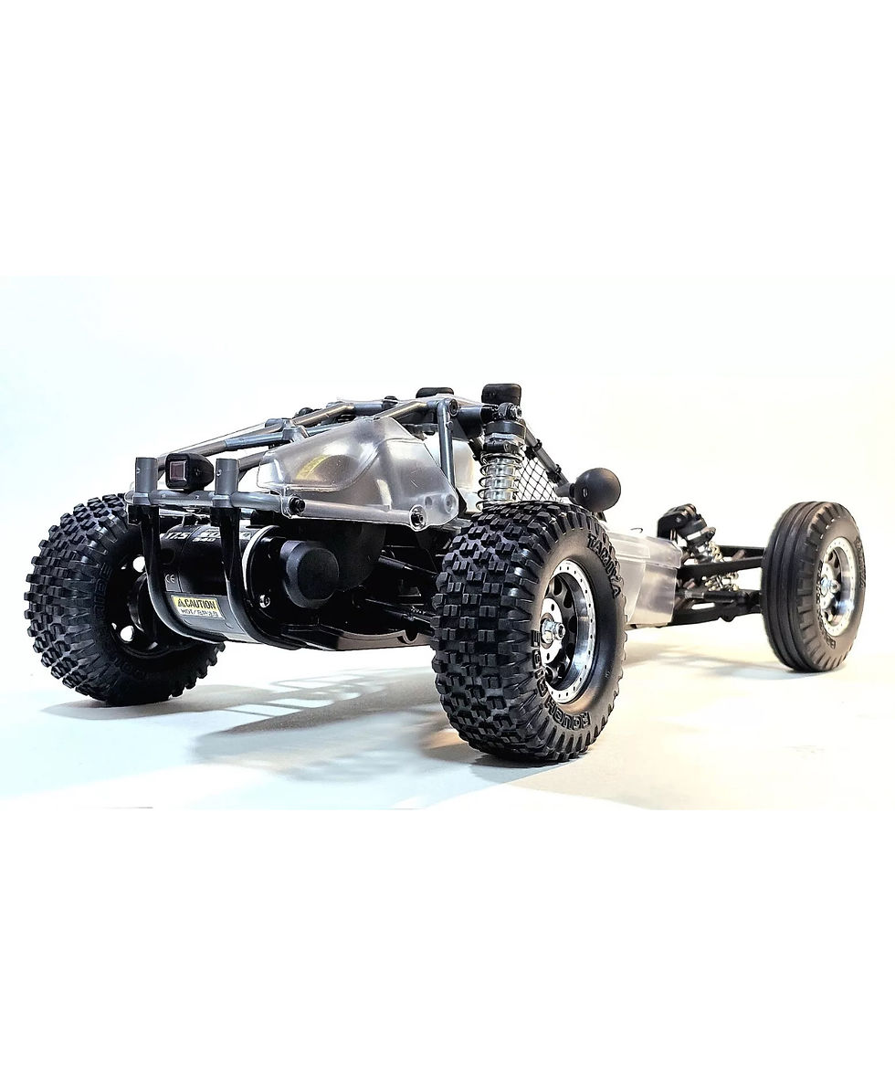 Thumbnail: For Tamiya 1/10 RC 58719 BBX BB-01 Alloy wheels set A type two tone black