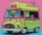 pop art grooming van with cute zombie dog looking out the window.jpg