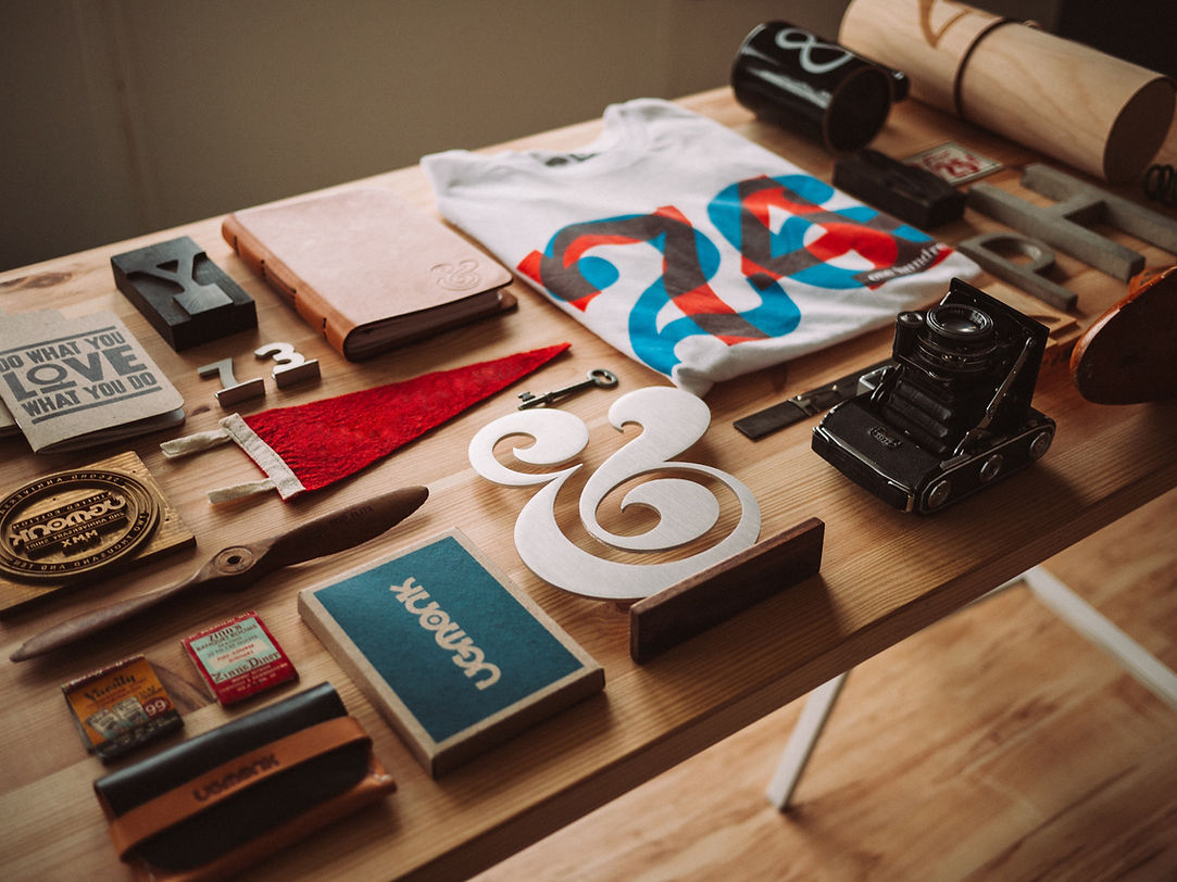 Vintage Items Display