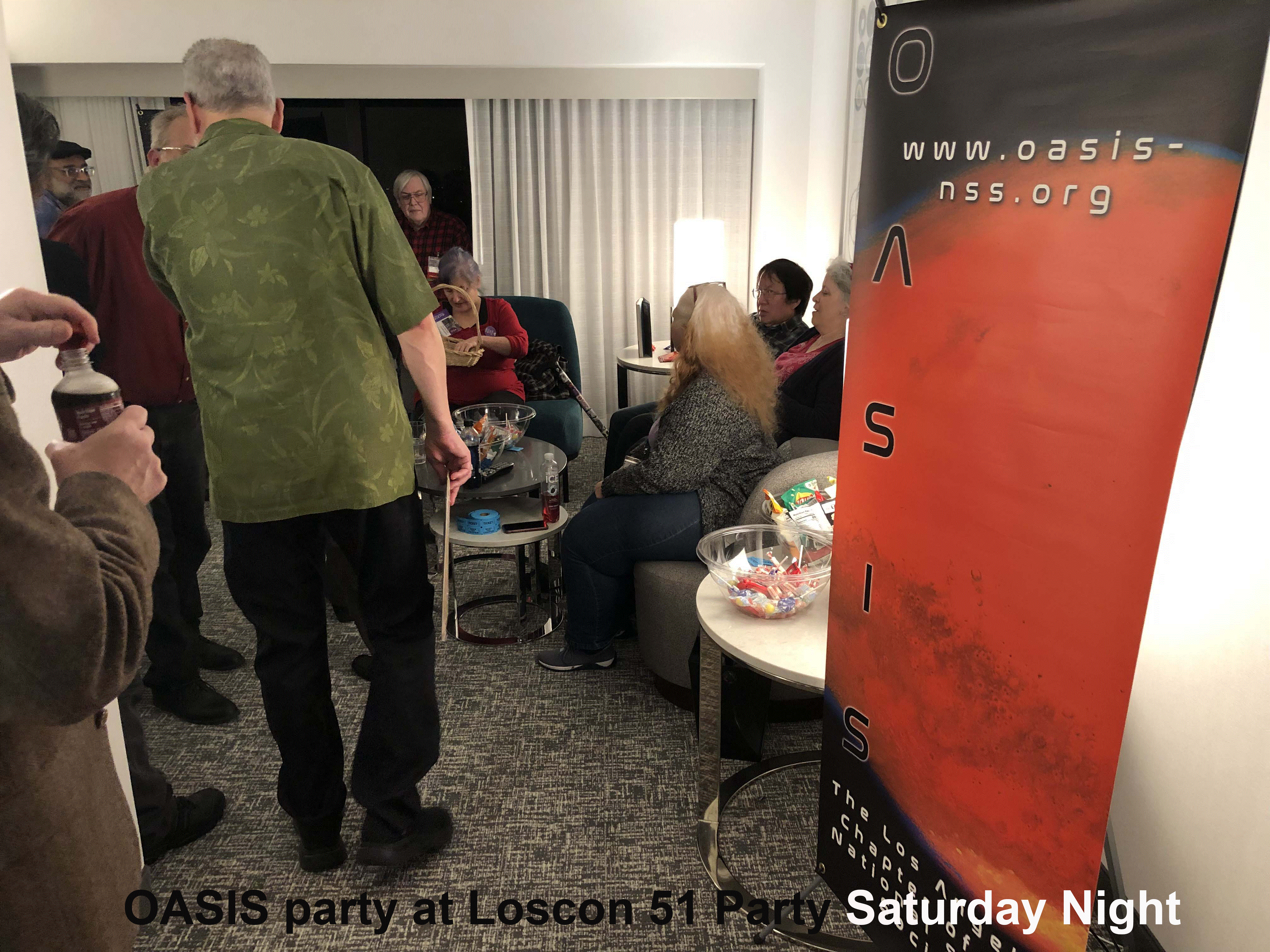 OASIS party at Loscon 51 Party Saturday Night.gif