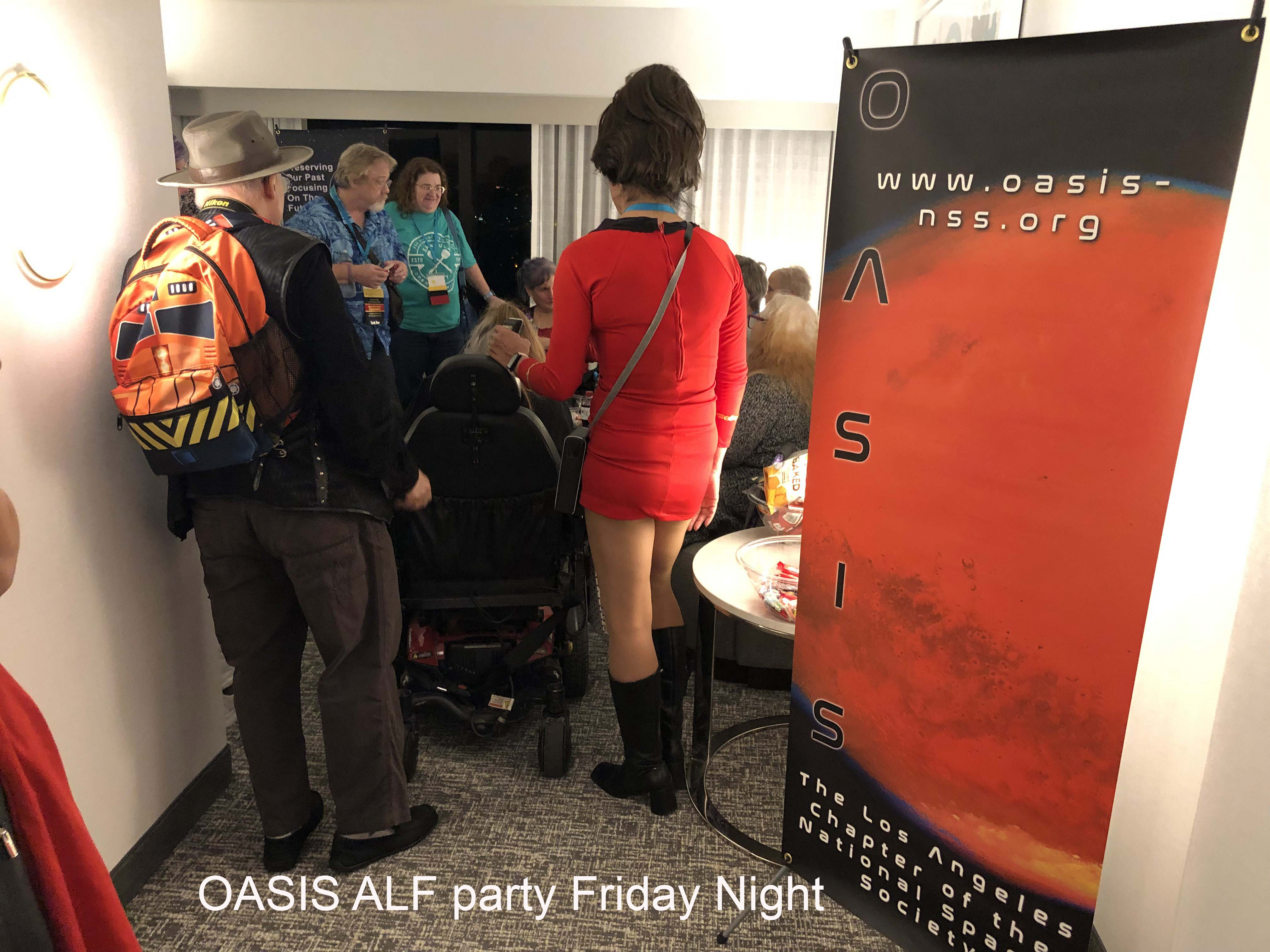 OASIS ALF party Friday Night.gif