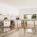 Water Damage that insurance covered and required a full kitchen remodel