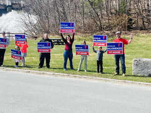 First sign waving 4/4/26