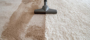 Специалист по химчистке чистит ковер половина ковра грязная половина чистая (1).jpg