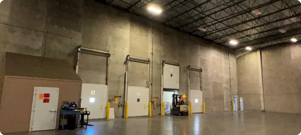 Cold storage solutions at Feather River Cold Storage, offering tailored temperature ranges to meet the unique storage needs of clients in the food and beverage industries.