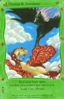 Bella Sara Uranus & Anemone Card